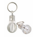 Lightbulb Shaped Light-Up Key Chain